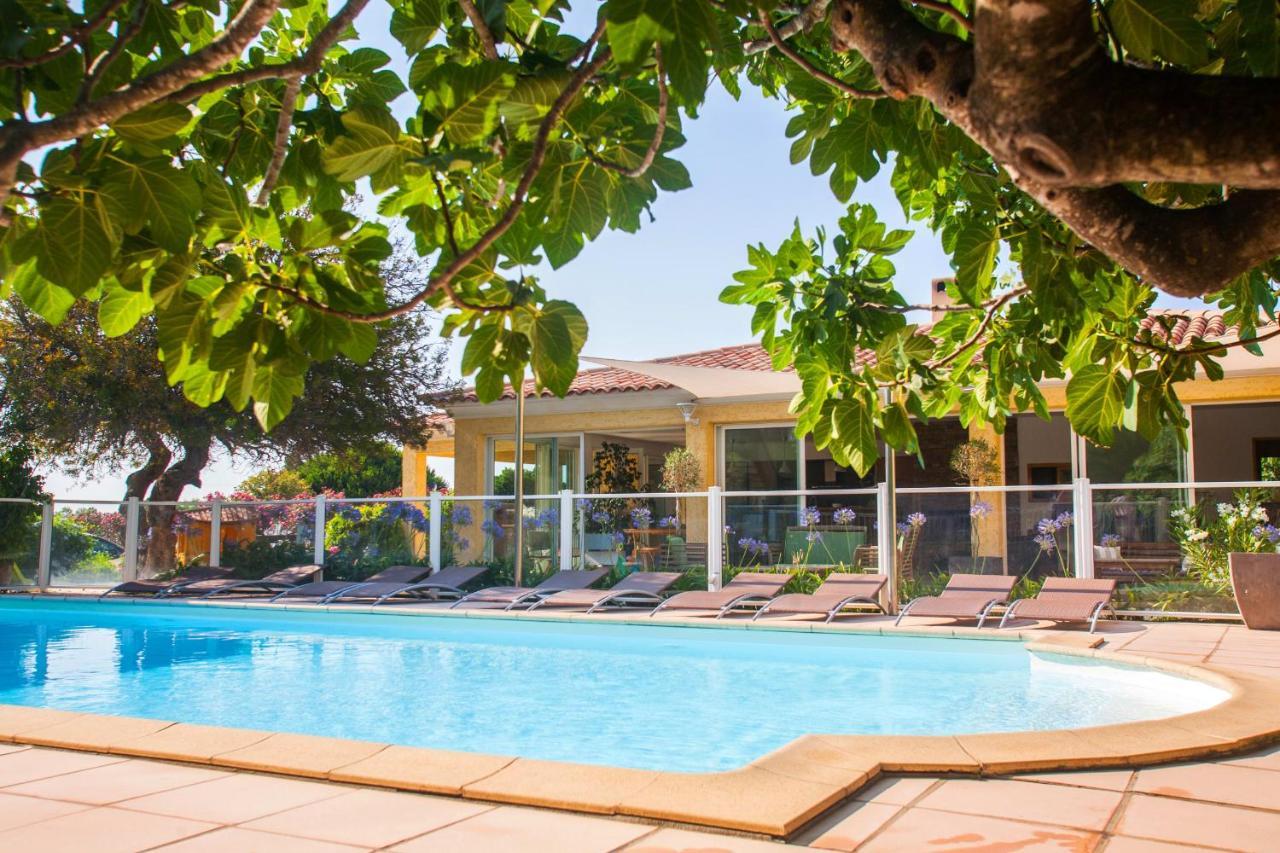 קאלבי Maison Kiwi Avec Piscine Chauffee Terrasse Jardin Et Bbq A Calvi מראה חיצוני תמונה